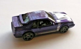 Hot Wheels 1984 Ford Mustang SVO Purple Sports Car Loose Never Played With Cond. - £2.12 GBP