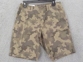 SONOMA FLAT-FRONT SHORTS MENS SIZE 30 CAMOUFLAGE STRETCH 10&quot; INSEAM EVER... - $16.99