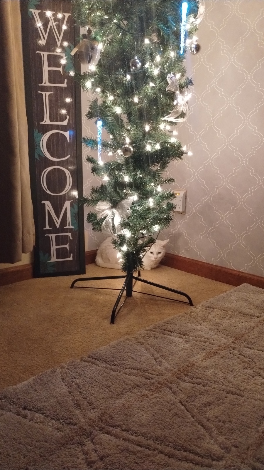 Decorated Tinsel Cone Christmas Trees – 10 Inch Table Top – 1 Pack – Christmas House – Select Your Type!