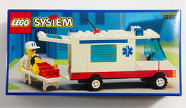 Lego System 6666 Ambulance Building Set New Sealed - $80.18