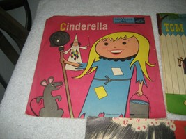 Vintage RCA Victor Snow White Cinderella Tom Sawyer 78 rpm record albums... - £31.57 GBP