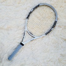 head oversize flex point 10 liquidmetal 4 3/8 tennis racket white black - £79.13 GBP