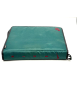 Vintage Nike Embroidered Swoosh Mead Green Nylon Trapper Keeper Binder 1995 - $742.14 MXN