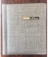 Vintage Photo Album Textured cover 11.5x10 inches Used AS IS - £11.07 GBP
