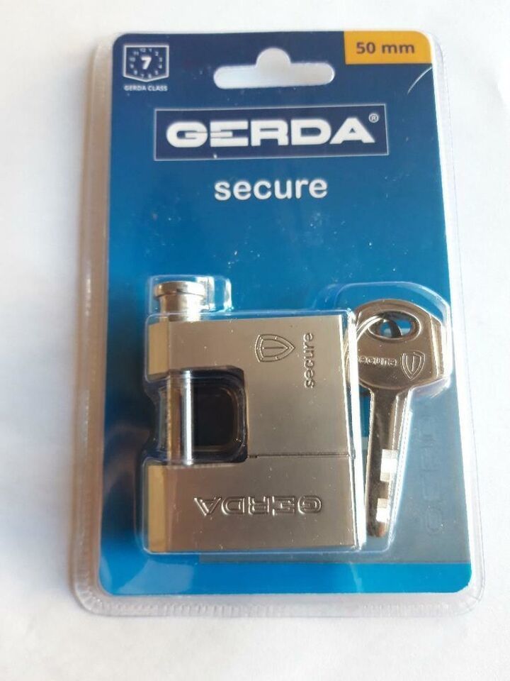 Gerda - KSWT 50 (Made in Poland) High Security Shutter Padlock - $31.33