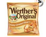3x Bags Werther&#39;s Original Creamy Caramel Filled Hard Candies 2.65oz - $12.88