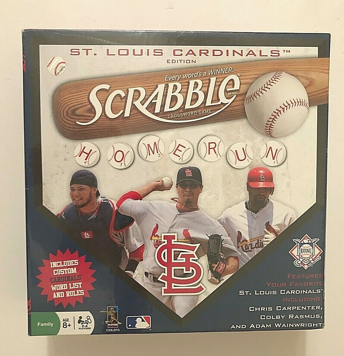 2009 MLB St. Louis Cardinals Baseball Edition Fundex Scrabble Board Game New - £64.42 GBP