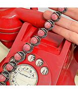 1970s Chunky Rhodochrosite Silver Bracelet WOW! mAKE OFFeR! - $1,532.42 CAD
