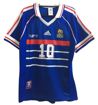 France World Cup 1998 Soccer Jersey ZIDANE Soccer Jersey HENRY Jersey - $80.00