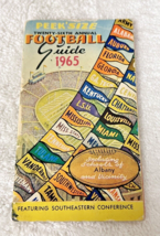 1965 Peek Size 26th Annual Football Guide Featuring SE Conference Bowl R... - $17.25 CAD