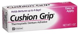 Cushion Grip Thermoplastic Denture Adhesive - 1 oz - £21.57 GBP