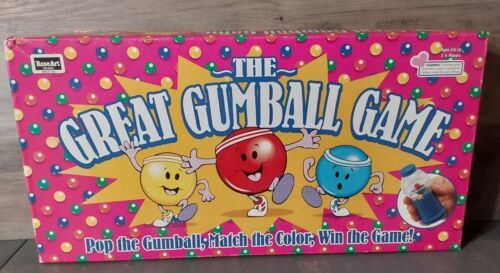 Great Gumball Board Game 1995 Vintage RoseArt Complete 2-4 Players age 3+ - $46.45