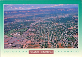 Postcard Colorado Grand Junction  City Gateway to the West #8177 6 x 4 Ins. - £3.87 GBP