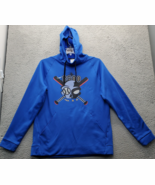 Box Yard Rano Nike Hoodie Mens L Blue Fleece Lined Dri Fit Skull Graphic... - $556.90 MXN