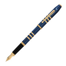 Cross 175th Century II +23ct Fountain Pen (Blue Lacquer) - Medium - £260.80 GBP