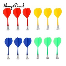 MagiDeal New Hot Sale 12Pcs/Lot Colorful Magnetic Darts Safety Kit for Funny Dar - £87.24 GBP