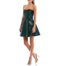 Blondie Nites Juniors Strapless Fit Flare dress Hunter Size 13 $199 - £54.17 GBP