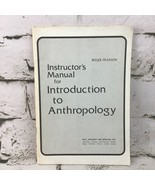 Instructor&#39;s manual for Introduction to anthropology [Jan 01, 1974] Pear... - £51.15 GBP