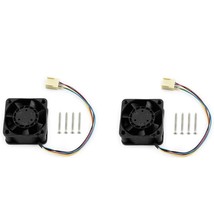 2 Pack Dedicated DC 5V Cooling Fan Compatible with NVIDIA Jetson Nano Developer  - £20.45 GBP