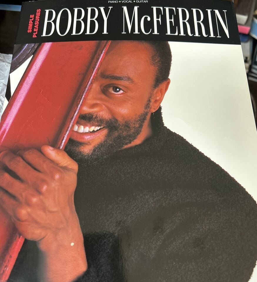 Bobby Mcferrin Simple Pleasures Songbook Feuille Musique Voir Complet Liste - $10.16