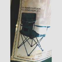 Vintage Mac Sports The Bazaar Captain Chair Green with Carrying Case - £15.85 GBP