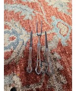 Lot of 3 Vintage Carvel Hall Steak Knives Carve Fork USA Dinner Knives S... - $23.37 CAD