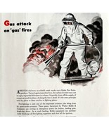 Kidde Fire Extinguisher 1940s Asbestos Suit Advertisement Lithograph DWCC4 - $82.25 CAD