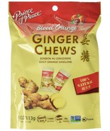 Prince Of Peace Ginger Chews Blood Orange 4 oz - Exp: 9/24/2026 - (Pack ... - $38.98 CAD