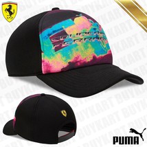 New Scuderia Ferrari Race Statement Motorsport Baseball Cap Black- Puma ... - $56.99