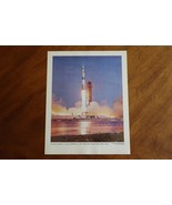 Vintage NASA 11x14 Photo/Print 69-HC-759 Launch Of Apollo 11 1969 Kenned... - $11.40