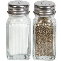 Greenbrier, 2-ct. Set Glass Salt and Pepper Shakers, 2 - £5.74 GBP