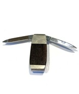 Vintage GERBER Money Clip Blade File Wood Handle Made in Japan - $24.74