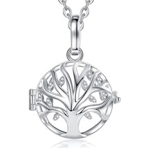 18mm Fashion Crystal Tree Cage Harmony Ball Chime Bell Pendant Angel Caller Bola - £19.08 GBP