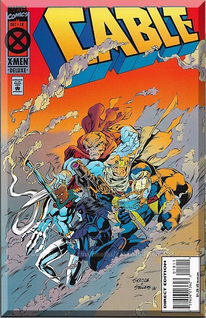 Cable #18 (1994) *Modern Age / Marvel Comics / The X-Men / Caliban* - $2.50