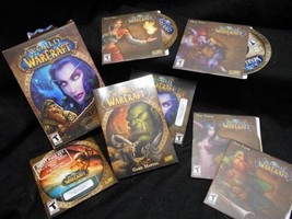 World of Warcraft Windows/Mac, DVD, Manuals, Expansion Game, NIB - $11.96