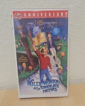 Willy Wonka and the Chocolate Factory VHS 96 Clamshell 25th Anniversary Edition - £6.34 GBP