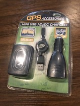 i CONCEPTS GPS MINI USB AC/DC CHARGER- #GPS-420R - £7.88 GBP