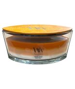 Woodwick Trilogy Ellipse Candle Pumpkin Praline Butter &amp; White Honey 21 ... - $43.26 CAD