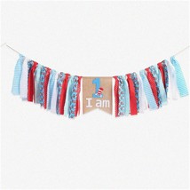 Seuss-tastic Celebration Kit: Cat in the Hat Inspired Birthday Banner &amp; High Cha - £29.75 GBP