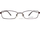 Calvin Klein CK7242 604 Eyeglasses Frames Purple Rectangular Full Rim 52... - $32.51
