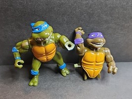 Teenage Mutant Ninja Turtles TMNT VTG 1989 Wacky Action Leo &amp; Don PARTS - $288.18 MXN