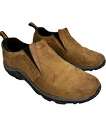 Merrell Jungle Moc Nubuck J60831 Slip-On Medium Brown Shoes Men&#39;s Size 1... - $50.94 CAD