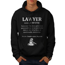 Wellcoda Lawyer Dictionary Mens Hoodie, Definition Casual Hooded Sweatshirt - £25.84 GBP+