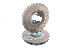 03-06 MERCEDES-BENZ CL55 AMG FRONT LEFT & RIGHT BRAKE ROTORS PAIR Q8478 image 6