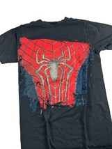 Mad Engine Mens Small T Shirt Amazing Spider Man 2 Marvel Black Red Cotton - £9.30 GBP