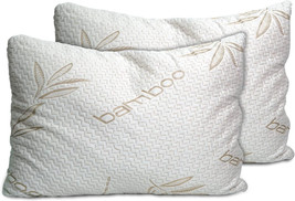 LOT OF 2 Bamboo Pillow Protectors by Perfect Sense 20&quot;x28&quot; - £46.92 GBP