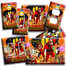 The Incredibles 2 Dash Violet Jack Light Switch Wall Plates Outlet Room Hd Decor - £11.23 GBP+