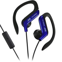 JVC HAEBR80A Sports Clip Headphones (Blue) - $37.99