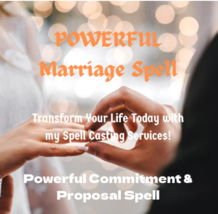 Marriage Proposal Spell Casting Love Commitment Engagement Get That Ring... - $5.94