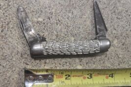 Vtg Imperial Stainless Handled 3 Blade Pocket Knife - $9.90